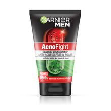 Garnier Men การ์นิเย่ เมน แอคโนไฟท์ สครับ-อิน-โฟม - 100ml x2