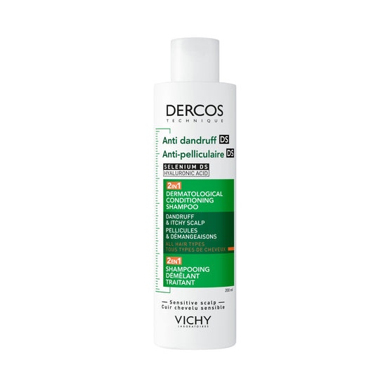 Vichy Dercos Anti-Dandruff 2In1 Shampoo & Conditioner - 200ml