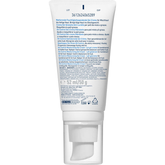 Cerave Oil Control Moisturising Gel-Cream - 52ml