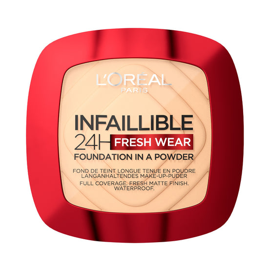 L'Oreal Paris Infallible 24H Fresh Wear Foundation In A Powder 130 True Beige - 9g