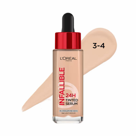 L'Oreal Paris ลอรีอัล อินฟอลลิเบิล ทินต์ เซรั่ม  3-4 - 30ml