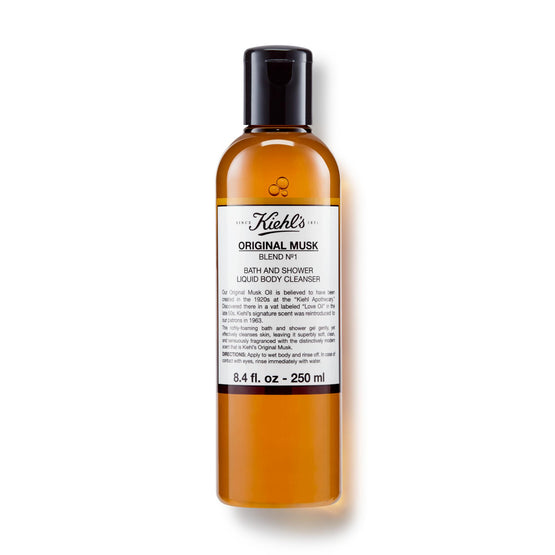 Kiehl's Original Musk Bath And Shower Liquid Body Cleanser - 250ml