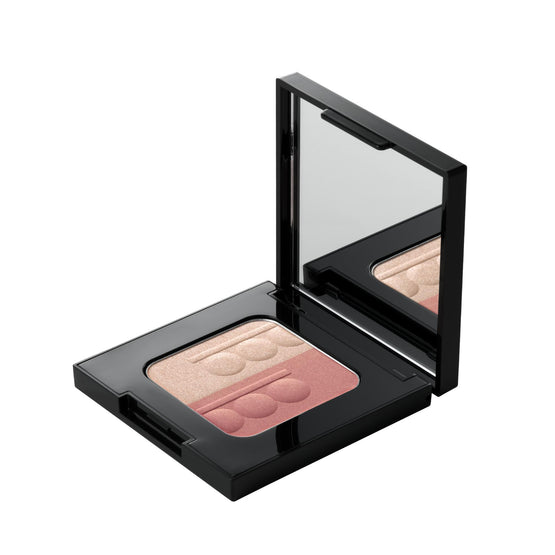 Shu Uemura Nacre Highlighter Blush Duo Palette Pearly Sakuragold - 10g