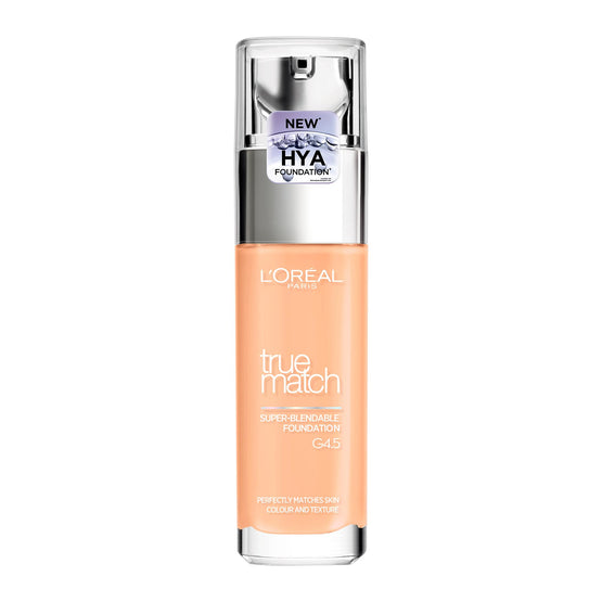 L'Oreal Paris ลอรีอัล ปารีส ทรูแมช ฟาวน์เดชั่น G45 - 30ml