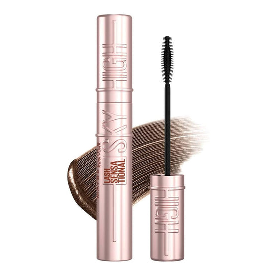 Maybelline Lash Sensational Sky High Mascara Jp Pouch 02 Brown - 6ml