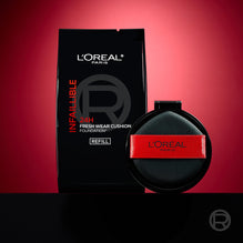 L'Oreal Paris ลอรีอัล ปารีส โปร คัฟเวอร์ คุชชั่น รีฟิล 340 - 14g