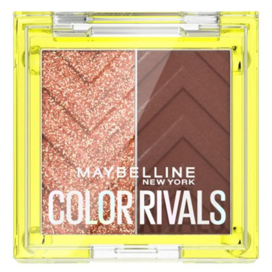 Maybelline New York Color Rivals Shadow Duo Palette Spicy X Suave - 3g