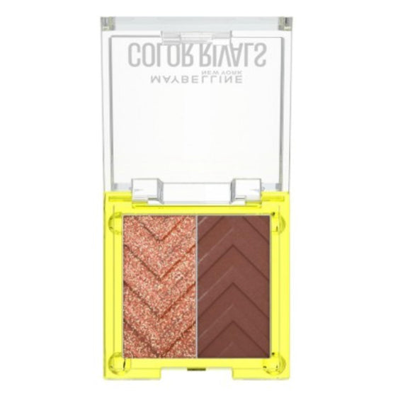Maybelline New York Color Rivals Shadow Duo Palette Spicy X Suave - 3g