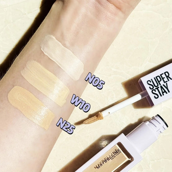 Maybelline เมย์เบลลีน ซุปเปอร์ สเตย์ คอนซีลเลอร์ W10 - 10ml