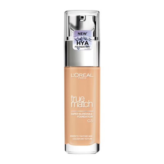 L'Oreal Paris ลอรีอัล ปารีส ทรูแมช ฟาวน์เดชั่น G3 - 30ml
