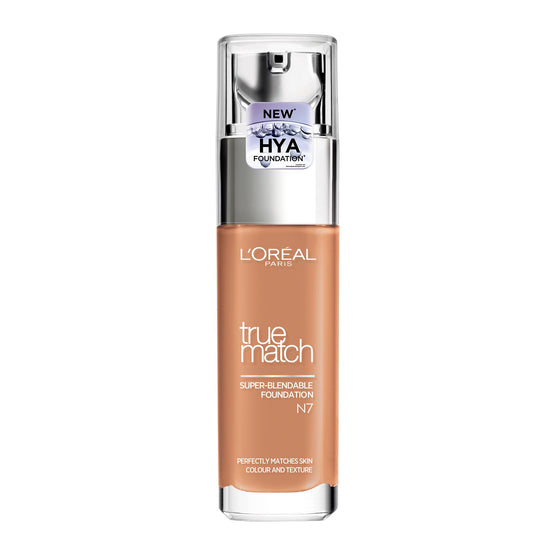 L'Oreal Paris ลอรีอัล ปารีส ทรูแมช ฟาวน์เดชั่น N7 - 30ml