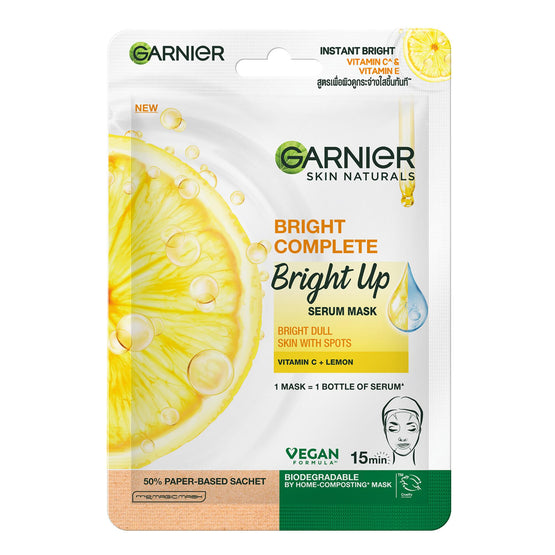 Garnier Bright Up Serum Mask - 28g