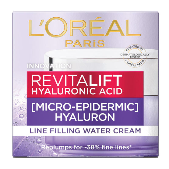 L'Oreal Paris ลอรีอัล ปารีส รีไวทัลลิฟท์ ไฮยาลูรอน ครีม - 50ml