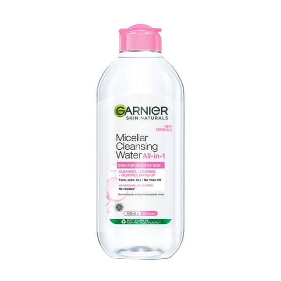 Garnier การ์นิเย่ ไมเซล่า คลีนซิ่ง วอเตอร์ ออล-อิน-1 - 400ml