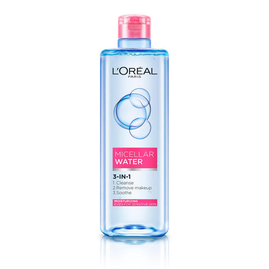 L'Oreal Paris ไมเซลล่า วอเตอร์ สูตรอ่อนโยน - 400ml