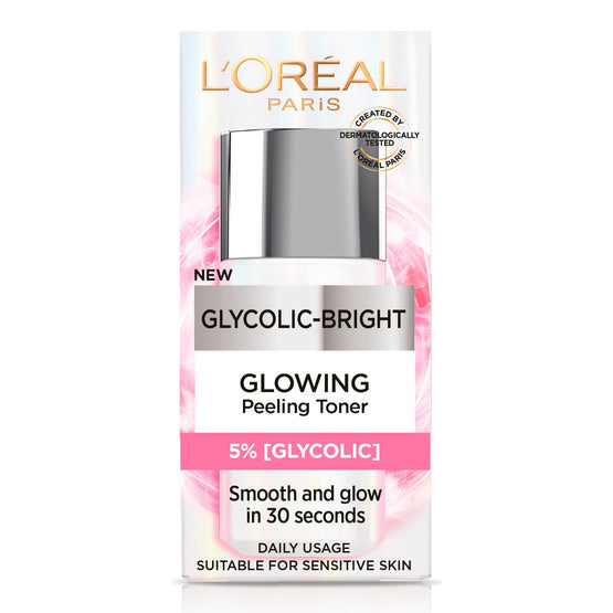 L'Oreal Paris ไกลโคลิค-ไบรท์ พีลลิ่ง วอเตอร์ - 65ml