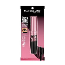 Maybelline เมย์เบลลีน ไฮเปอร์เคิร์ล มาสคาร่า รุ่นล้างออกง่าย สีดำ Black - 9.2ml