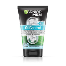 Garnier การ์นิเย่ เมน ออยคอนโทรล ไอซี่ สครับ โฟม - 100ml x3