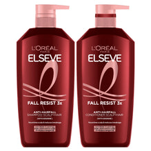 L'Oreal Paris เอลแซฟ ฟอลรีซิสท์3X แชมพู400ml+คอนดิชันเนอร์ 375ml