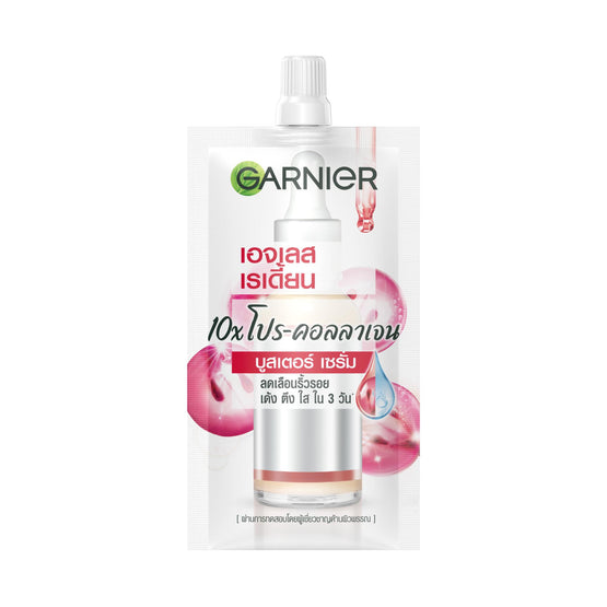 Garnier Ageless Radiance 10X Pro-Collagen Booster Serum - 7.5ml x6