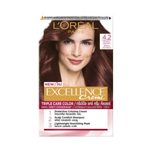 L'Oreal Paris Excellence 4.2 - Bleach Powder Sachet 22G, Lighteningcrème 25G, Oil Developer 75ml, Professional Ph Shampoo 12ml, Lightweight Nourishingmask 40ml