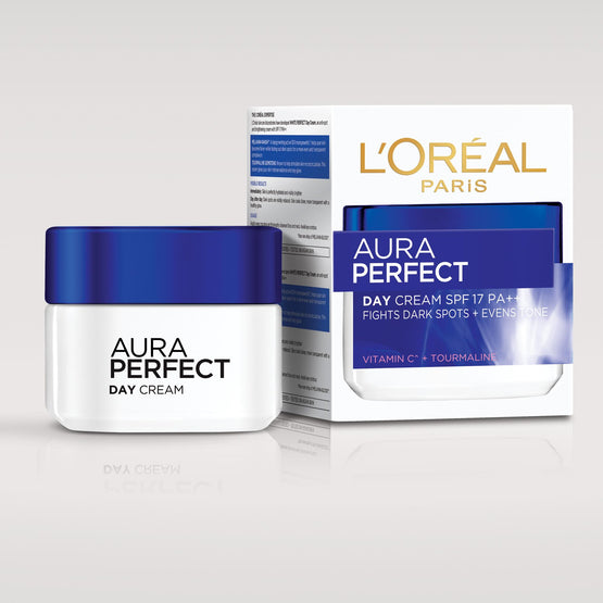 L'Oreal Paris ออร่า เพอร์เฟ็ค เดย์ 50ml + ไนท์ครีม 50ml