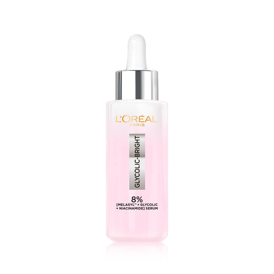 L'Oreal Paris ไกลโคลิค-ไบรท์ เซรั่ม 30ml + เดย์ครีม50ml + ไนท์ครีม 50ml