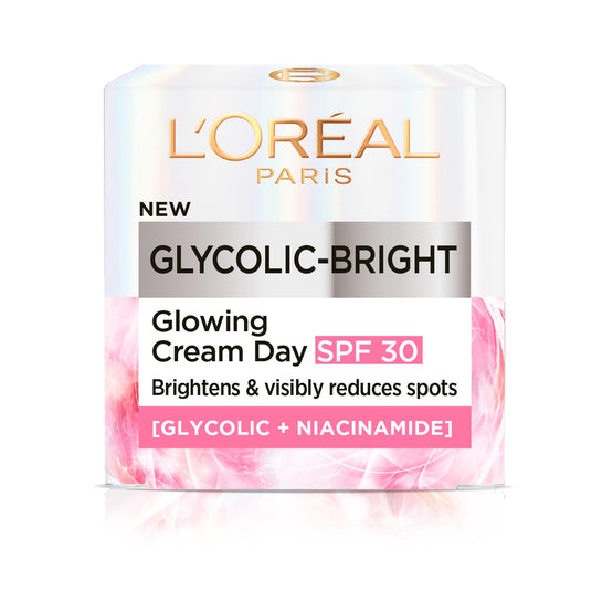 L'Oreal Paris ไกลโคลิค-ไบรท์ เซรั่ม 30ml + เดย์ครีม50ml + ไนท์ครีม 50ml
