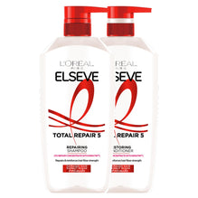 L'Oreal Paris เอลแซฟ โททอลรีแพร์5 แชมพู 400ml + คอนดิชันเนอร์ 375ml