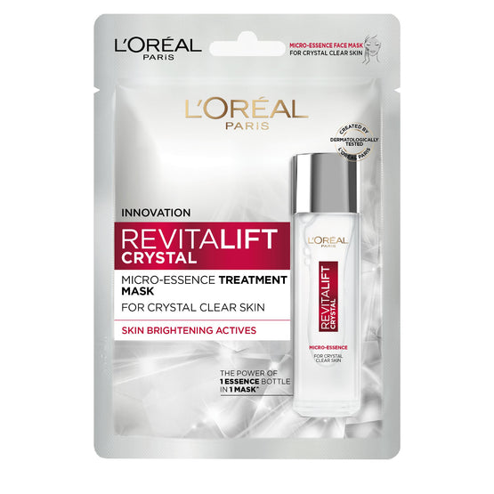 L'Oreal Paris รีไวทัลลิฟท์ คริสตัล มาส์ก - 5 ชิ้น/1 แพค