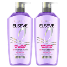L'Oreal Paris เอลแซฟ ไฮยาลูรอน มอยซ์เจอร์ แชมพู - 400ml x2