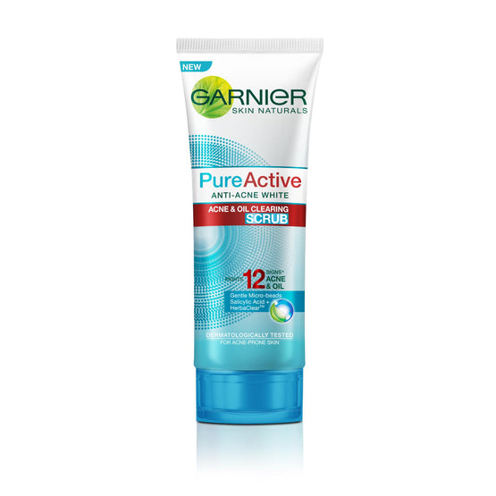 Garnier การ์นิเย่ เพียว แอคทีฟ สครับ - 100ml x2