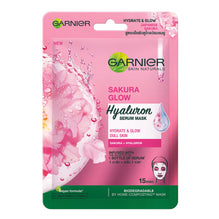 Garnier Sakura Glow Serum Glow Mask - 28g x10