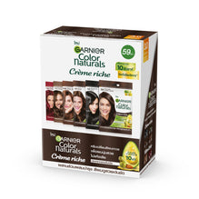 Garnier Color Naturals (ซอง x6) Shade 3 Darkest Brown - 30ml x6