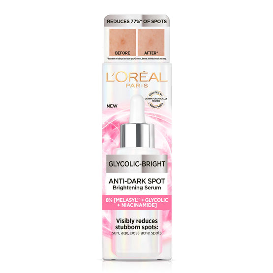 L'Oreal Paris ไกลโคลิค-ไบรท์ อาย เซรั่ม 20ml + เซรั่ม 30 ml