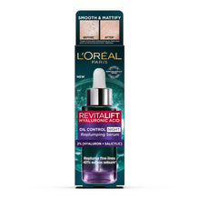 L'Oreal Paris รีไวทัลลิฟท์ ไฮยาลูรอนิค แอซิด ออยล์ คอนโทรล เซรั่ม - 30ml + รีไวทัลลิฟท์ ไฮยาลูรอนิค แอซิด ออยล์ คอนโทรล ครีม 50ml