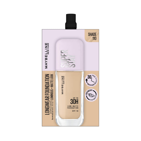 Maybelline Super Stay Lumimatte Foundation Sachet 110 - 5ml x6