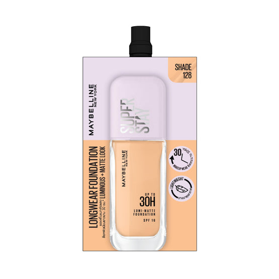 Maybelline Super Stay Lumimatte Foundation Sachet 128 - 5ml x6