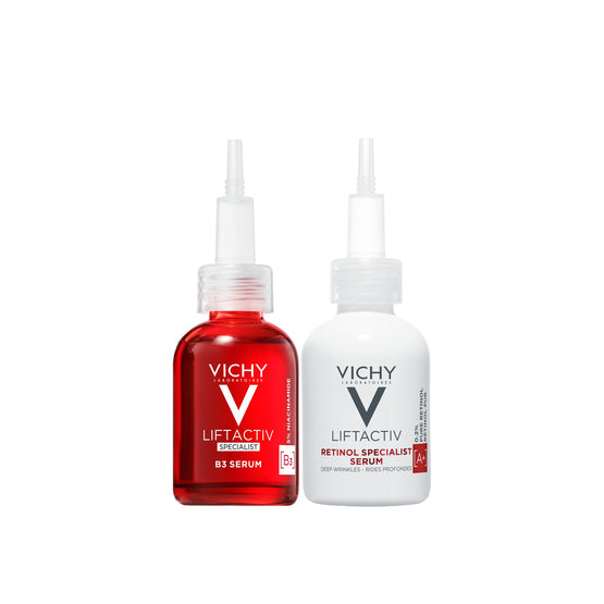 Vichy [Set] Liftactive B3 Serum Dark Spots 30ml + Liftactive Retinol Specialist Deep Wrinkle Serum 30ml