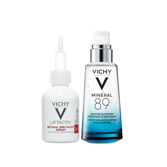 Vichy [Set] Liftactiv Retinol Specialist 30ml + Mineral 89 Booster Serum 50ml