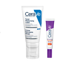 Cerave Skin Renewing Vitamin C Serum 30ml + Cerave Facial Moisturising Lotion (Pm) 52ml