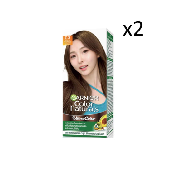 Garnier Color Naturals (แบบกล่อง x2) Shade 73Golden Brown - 105ml x2