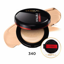 L'Oreal Paris อินฟอลลิเบิล โปร คัฟเวอร์ เซท คุชชั่น+รีฟิล 340 - 14g