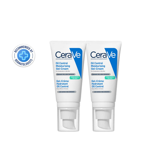 Cerave Oil Control Moisturisinggel-Cream - 52ml + 52ml
