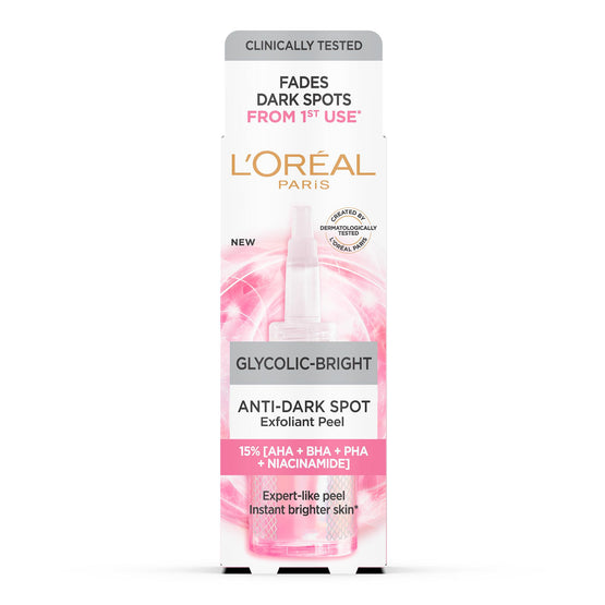 L'Oreal Paris ไกลโคลิค-ไบรท์ เอ็กโฟเลียนท์ พีล - 25ml x2
