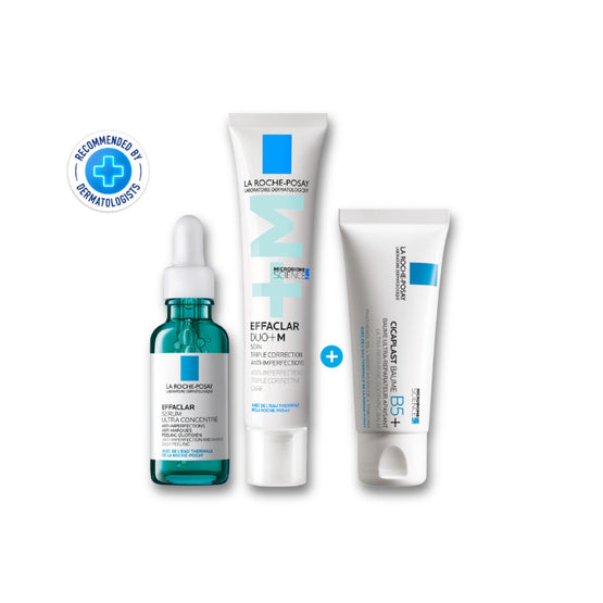 La Roche-Posay Effaclar Serum + Duo+M + Cicaplast