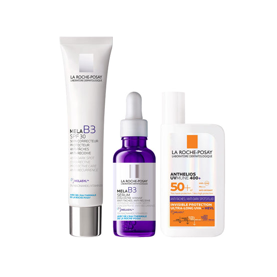 La Roche-Posay Mela B3 Serum 30ml + Mela B3 Cream 40ml +Anth Uvmune400 Anti-Dark Spots 50ml