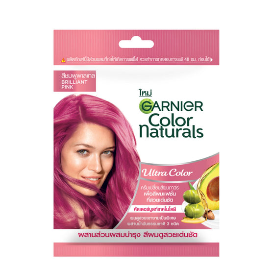 Garnier Color Naturals Shade Brilliant Pink - 30ml x 6 ซอง