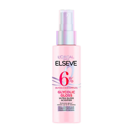 L'Oreal Paris เอลแซฟ ไกลโคลิก กลอส ทรีตเมนต์ สเปรย์ - 100ml