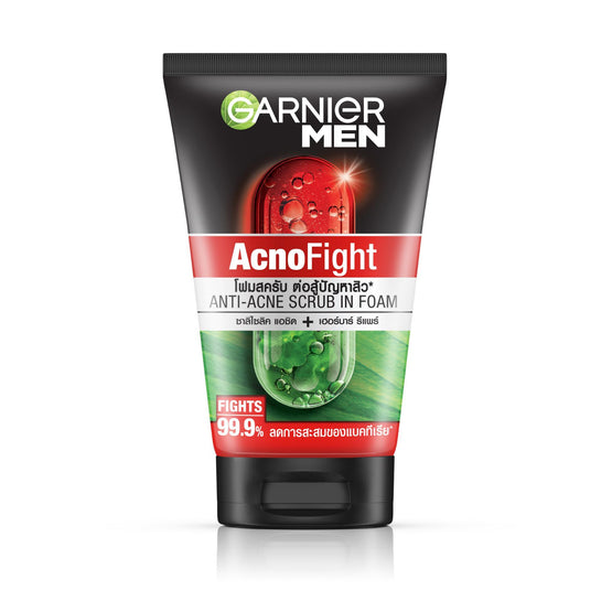 Garnier การ์นิเย่ เมน แอคโนไฟท์ โฟมสครับ - 100ml